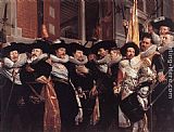 Hendrick Gerritsz Pot Officers of the Civic Guard of St Adrian painting